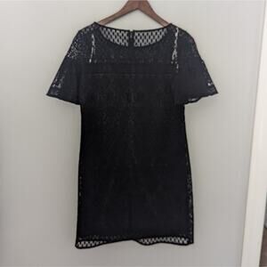 NEW Women's Velvet Lace Holiday Dress Laundry by Shelli Segal Size 6 $168